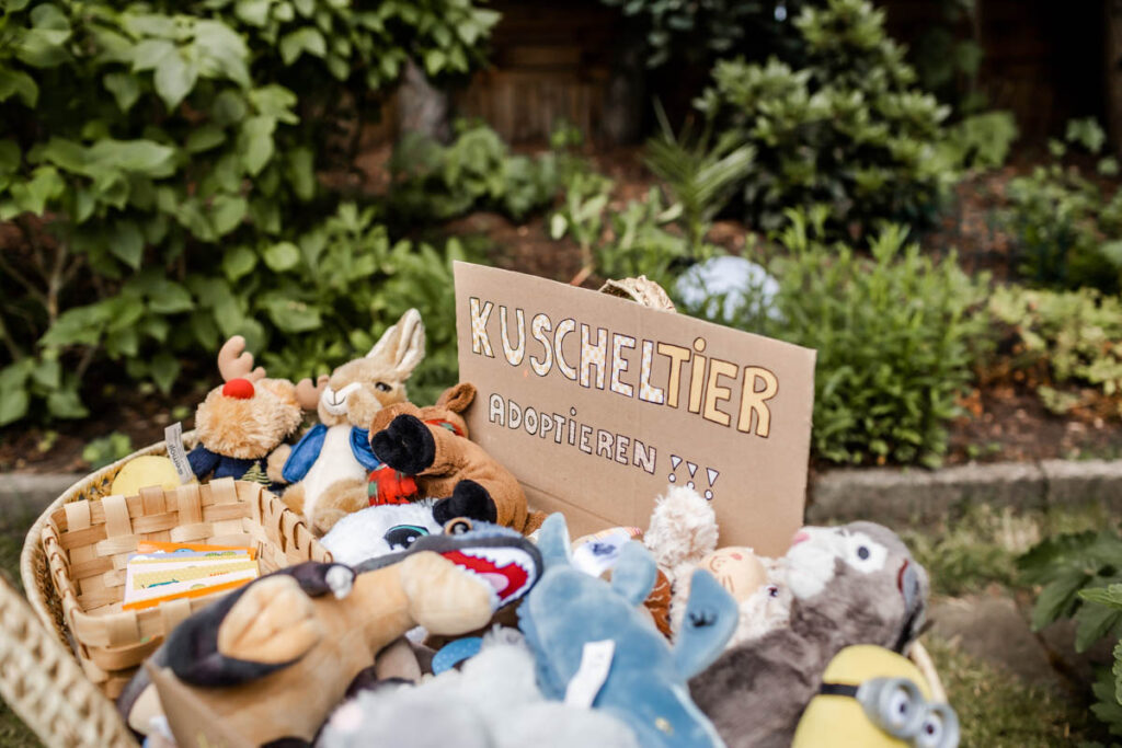 Kindergeburtstag Kuscheltier adoptieren